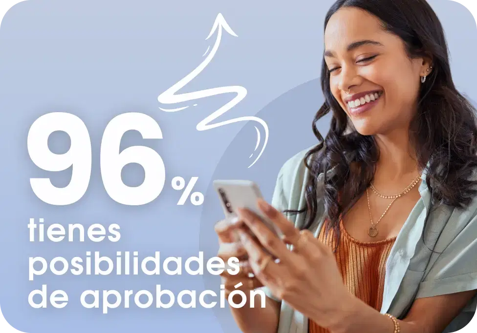 96% tienes posibilidades de aprobación